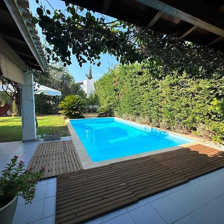 Villa Amy With A Pool In Porto Hydra By Goutos Properties Θερμησία Εξωτερικό φωτογραφία