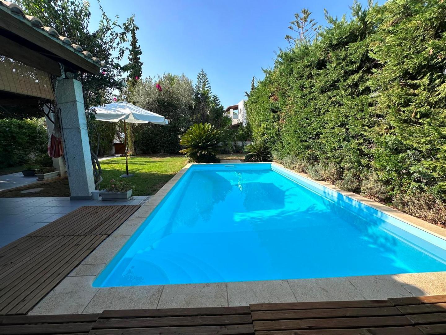 Villa Amy With A Pool In Porto Hydra By Goutos Properties Θερμησία Εξωτερικό φωτογραφία
