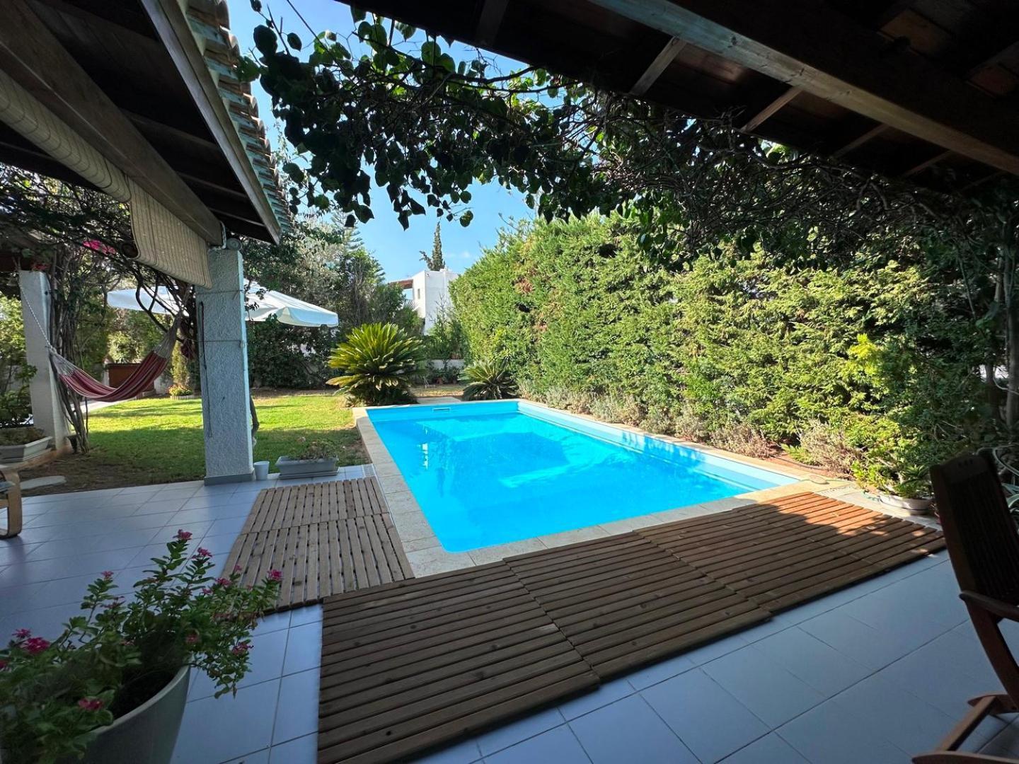 Villa Amy With A Pool In Porto Hydra By Goutos Properties Θερμησία Εξωτερικό φωτογραφία